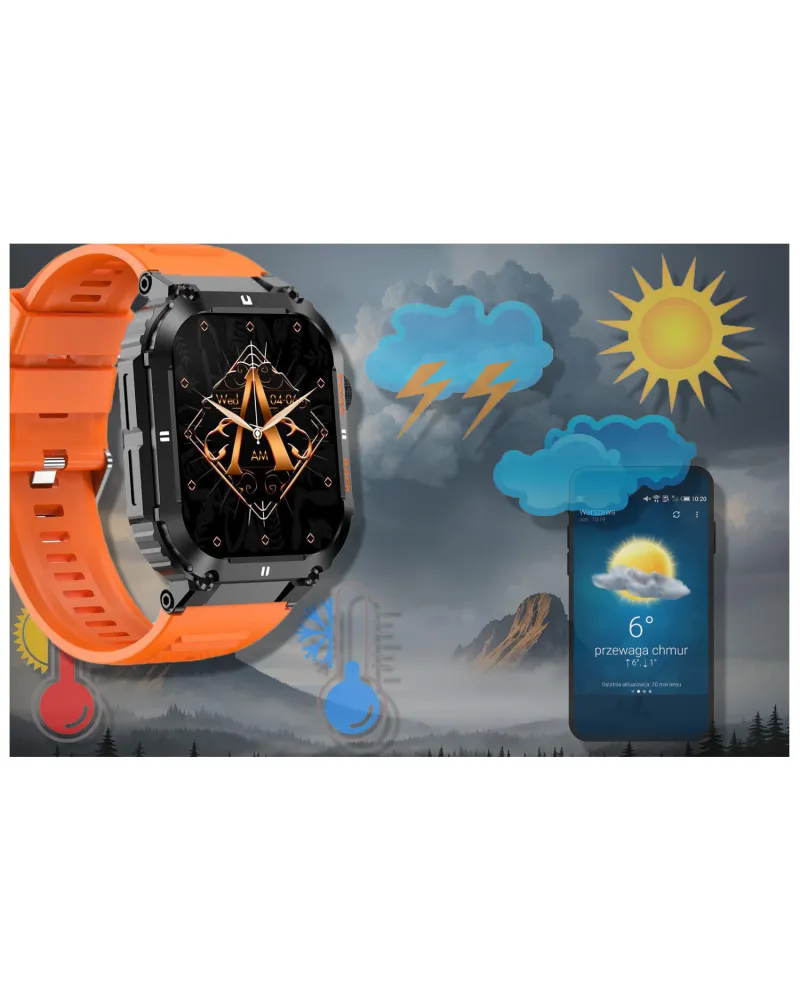 SMARTWATCH MĘSKI GRAVITY GT6-3 - WYKONYWANIE POŁĄCZEŃ, MONITOR SNU (sg020c) SMARTWATCH MĘSKI GRAVITY GT6-3 - WYKONYWANIE POŁĄCZEŃ, MONITOR SNU (sg020c)