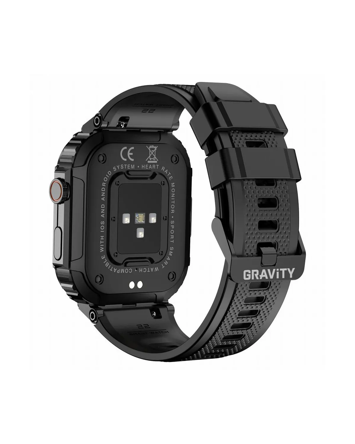 SMARTWATCH MĘSKI GRAVITY GT6-1 - WYKONYWANIE POŁĄCZEŃ, MONITOR SNU (sg020a) SMARTWATCH MĘSKI GRAVITY GT6-1 - WYKONYWANIE POŁĄCZEŃ, MONITOR SNU (sg020a)