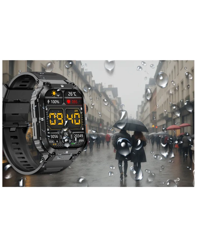 SMARTWATCH MĘSKI GRAVITY GT6-1 - WYKONYWANIE POŁĄCZEŃ, MONITOR SNU (sg020a) SMARTWATCH MĘSKI GRAVITY GT6-1 - WYKONYWANIE POŁĄCZEŃ, MONITOR SNU (sg020a)