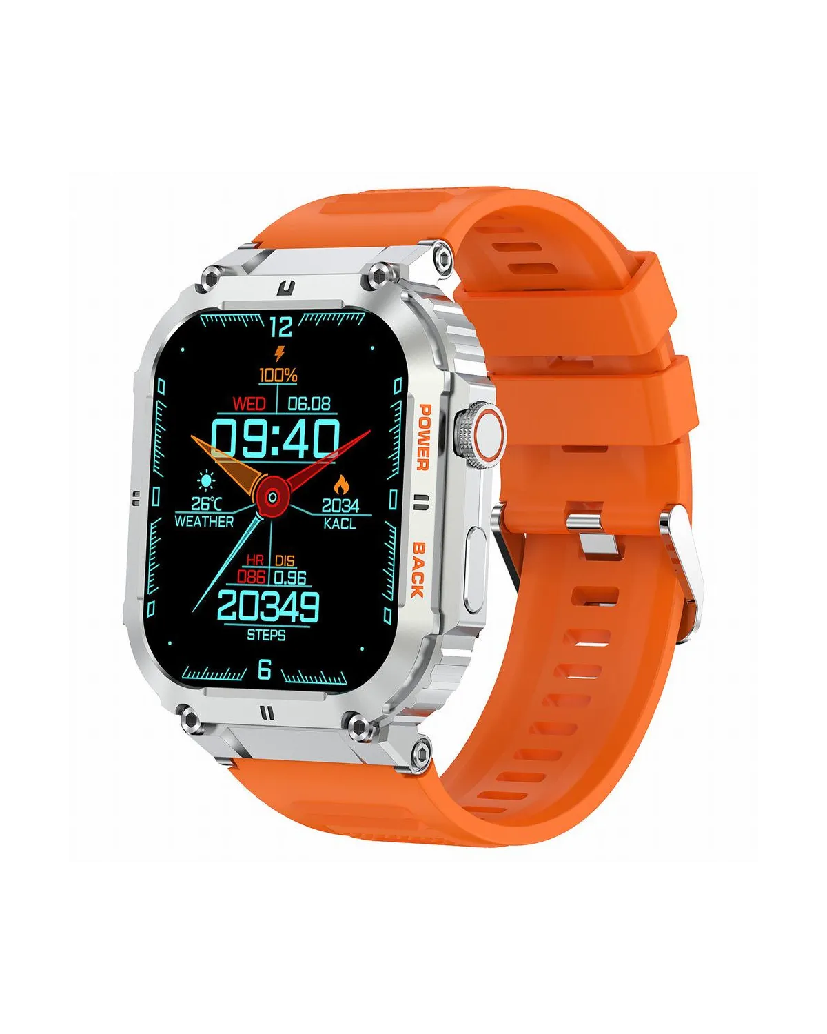 SMARTWATCH MĘSKI GRAVITY GT6-4 - WYKONYWANIE POŁĄCZEŃ, MONITOR SNU (sg020d) SMARTWATCH MĘSKI GRAVITY GT6-4 - WYKONYWANIE POŁĄCZEŃ, MONITOR SNU (sg020d)