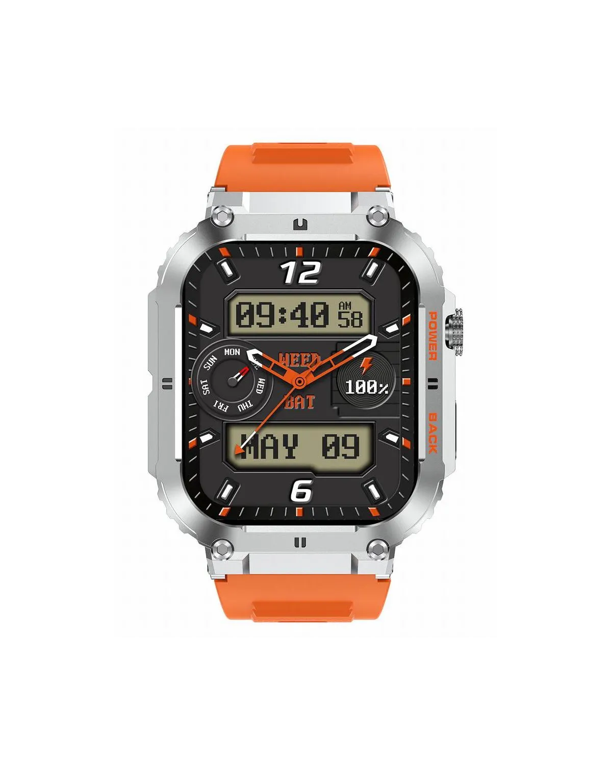 SMARTWATCH MĘSKI GRAVITY GT6-4 - WYKONYWANIE POŁĄCZEŃ, MONITOR SNU (sg020d) SMARTWATCH MĘSKI GRAVITY GT6-4 - WYKONYWANIE POŁĄCZEŃ, MONITOR SNU (sg020d)