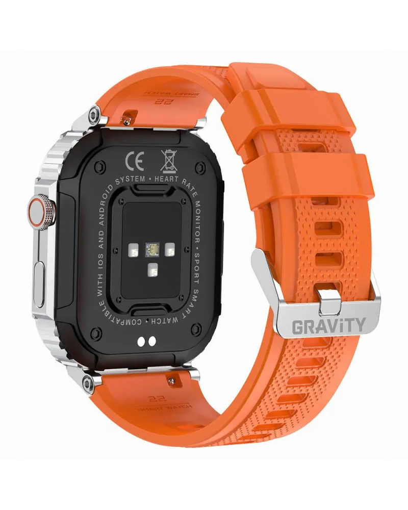 SMARTWATCH MĘSKI GRAVITY GT6-4 - WYKONYWANIE POŁĄCZEŃ, MONITOR SNU (sg020d) SMARTWATCH MĘSKI GRAVITY GT6-4 - WYKONYWANIE POŁĄCZEŃ, MONITOR SNU (sg020d)