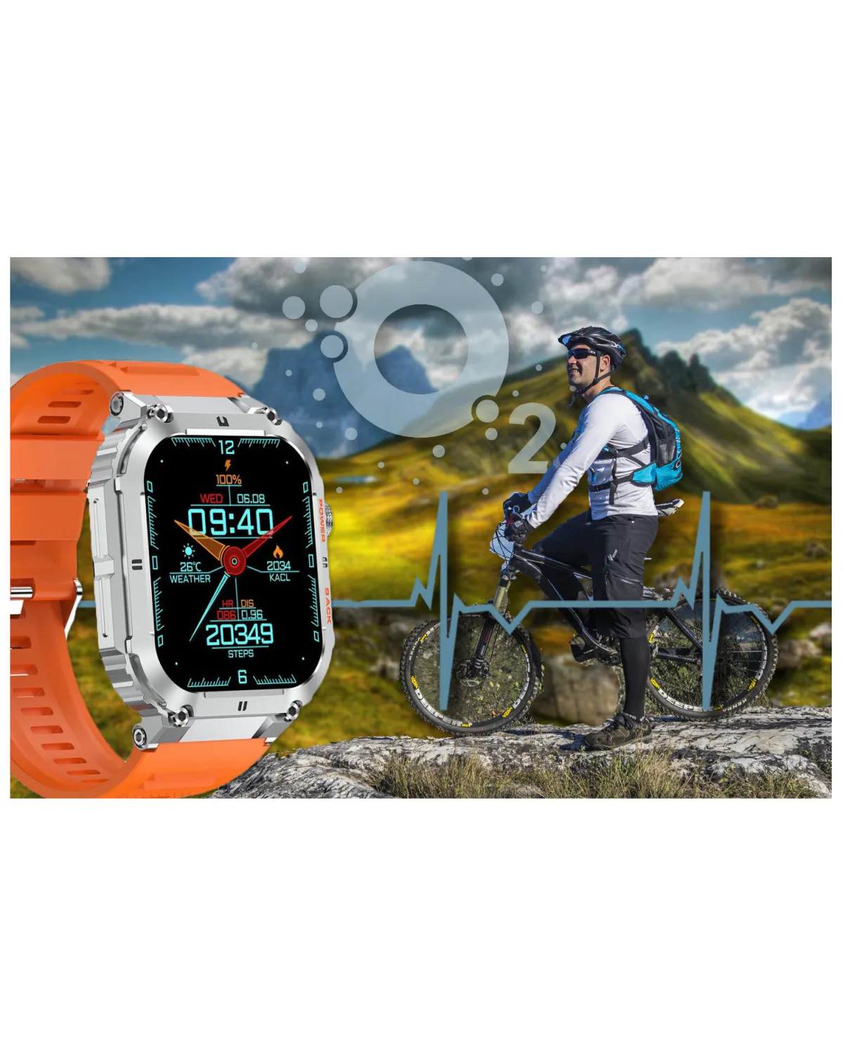SMARTWATCH MĘSKI GRAVITY GT6-4 - WYKONYWANIE POŁĄCZEŃ, MONITOR SNU (sg020d) SMARTWATCH MĘSKI GRAVITY GT6-4 - WYKONYWANIE POŁĄCZEŃ, MONITOR SNU (sg020d)