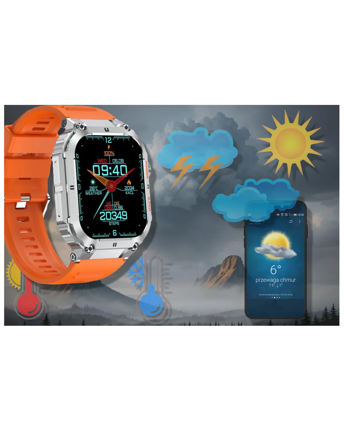 SMARTWATCH MĘSKI GRAVITY GT6-4 - WYKONYWANIE POŁĄCZEŃ, MONITOR SNU (sg020d) SMARTWATCH MĘSKI GRAVITY GT6-4 - WYKONYWANIE POŁĄCZEŃ, MONITOR SNU (sg020d)