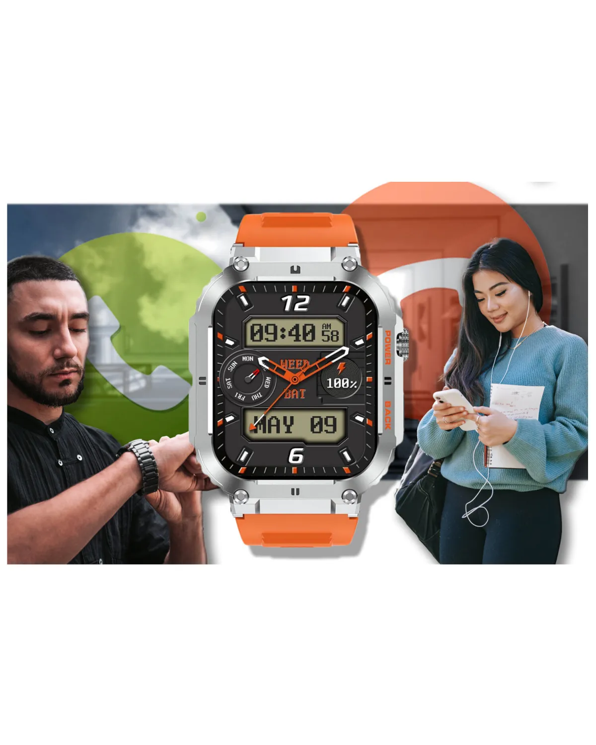 SMARTWATCH MĘSKI GRAVITY GT6-4 - WYKONYWANIE POŁĄCZEŃ, MONITOR SNU (sg020d) SMARTWATCH MĘSKI GRAVITY GT6-4 - WYKONYWANIE POŁĄCZEŃ, MONITOR SNU (sg020d)