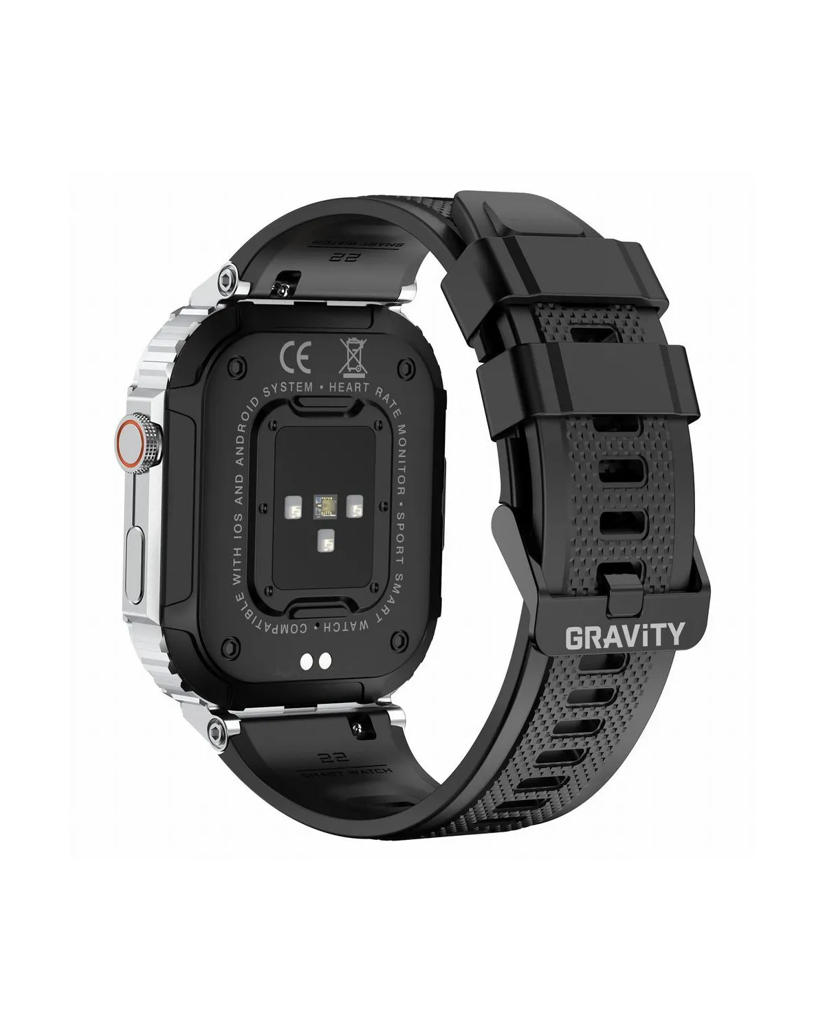 SMARTWATCH MĘSKI GRAVITY GT6-5 - WYKONYWANIE POŁĄCZEŃ, MONITOR SNU (sg020e) SMARTWATCH MĘSKI GRAVITY GT6-5 - WYKONYWANIE POŁĄCZEŃ, MONITOR SNU (sg020e)