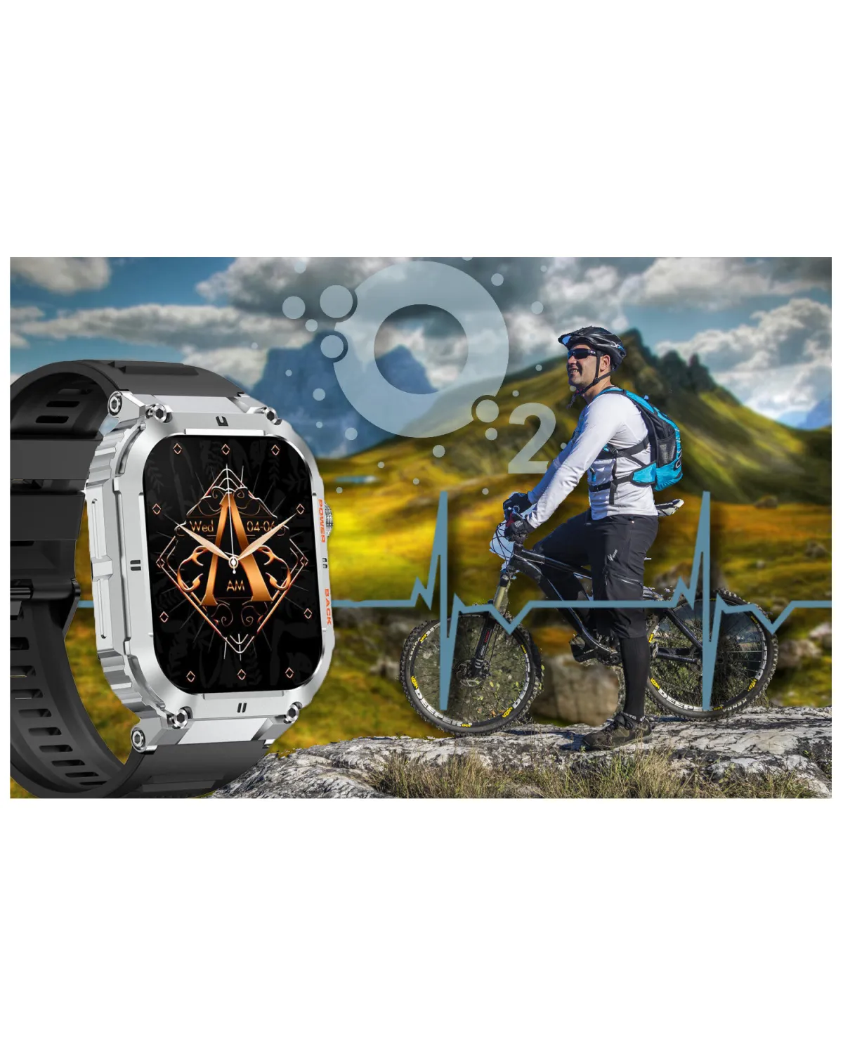 SMARTWATCH MĘSKI GRAVITY GT6-5 - WYKONYWANIE POŁĄCZEŃ, MONITOR SNU (sg020e) SMARTWATCH MĘSKI GRAVITY GT6-5 - WYKONYWANIE POŁĄCZEŃ, MONITOR SNU (sg020e)