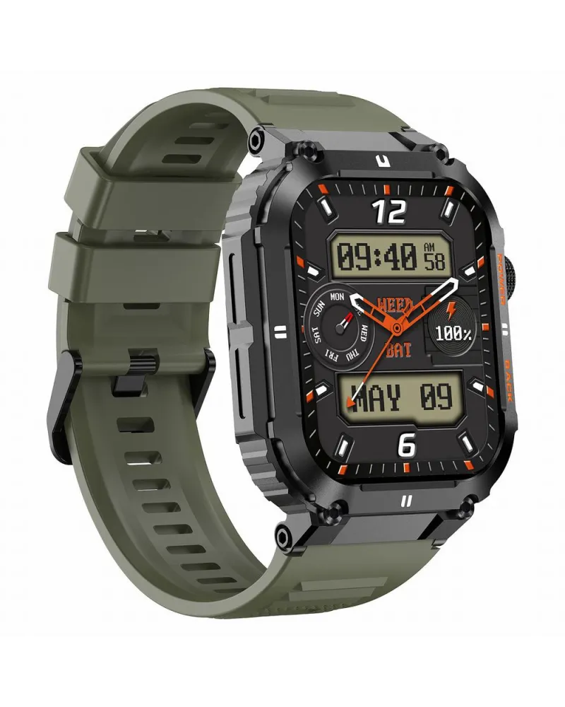 SMARTWATCH MĘSKI GRAVITY GT6-6 - WYKONYWANIE POŁĄCZEŃ, MONITOR SNU (sg020f)