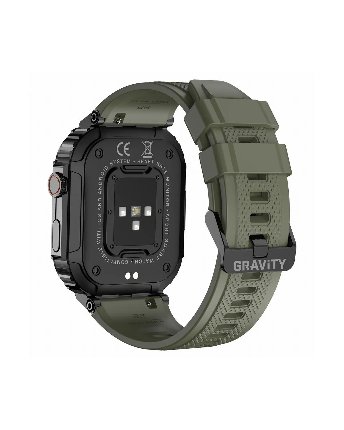 SMARTWATCH MĘSKI GRAVITY GT6-6 - WYKONYWANIE POŁĄCZEŃ, MONITOR SNU (sg020f)