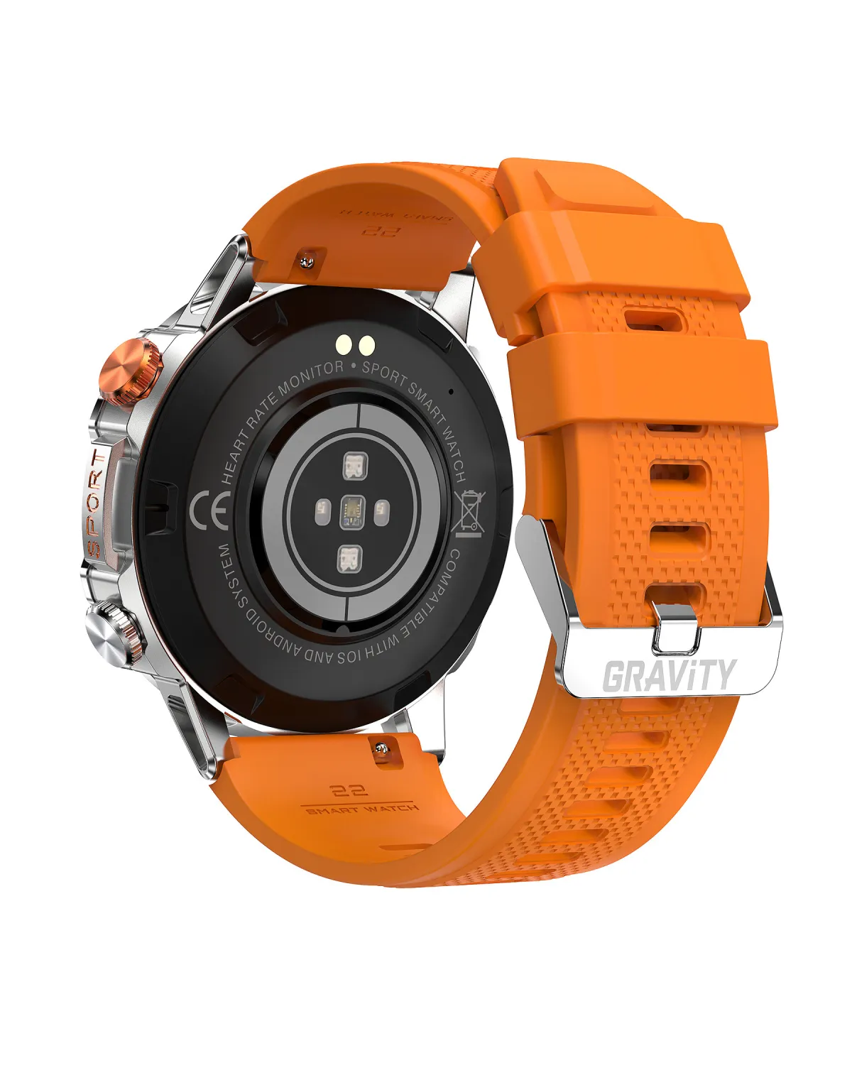 SMARTWATCH MĘSKI GRAVITY GT20-4 - AMOLED, DODATKOWY PASEK (sg024d) SMARTWATCH MĘSKI GRAVITY GT20-4 - AMOLED, DODATKOWY PASEK (sg024d)