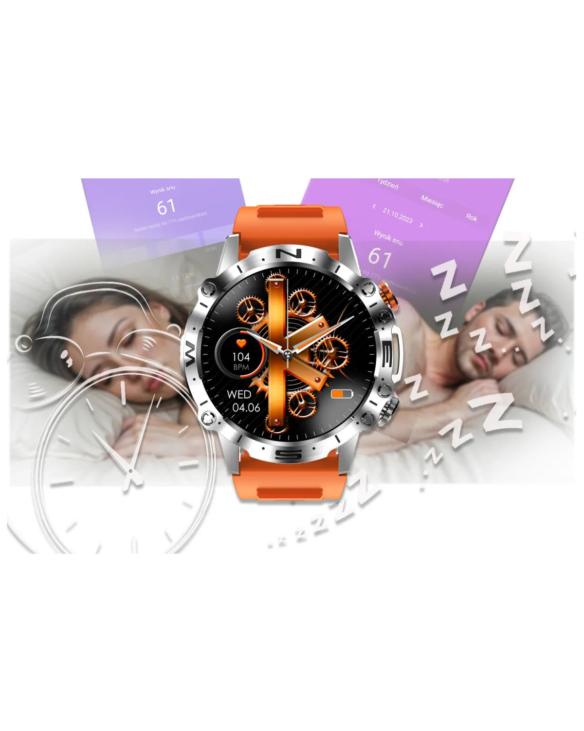 SMARTWATCH MĘSKI GRAVITY GT20-4 - AMOLED, DODATKOWY PASEK (sg024d) SMARTWATCH MĘSKI GRAVITY GT20-4 - AMOLED, DODATKOWY PASEK (sg024d)