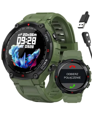 SMARTWATCH MĘSKI GRAVITY GT7-3 - WYKONYWANIE POŁĄCZEŃ (sg016c)