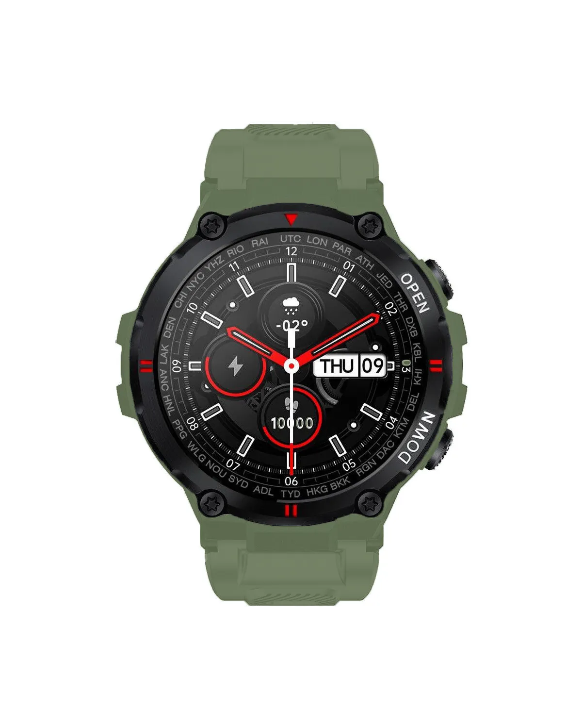 SMARTWATCH MĘSKI GRAVITY GT7-3 - WYKONYWANIE POŁĄCZEŃ (sg016c)