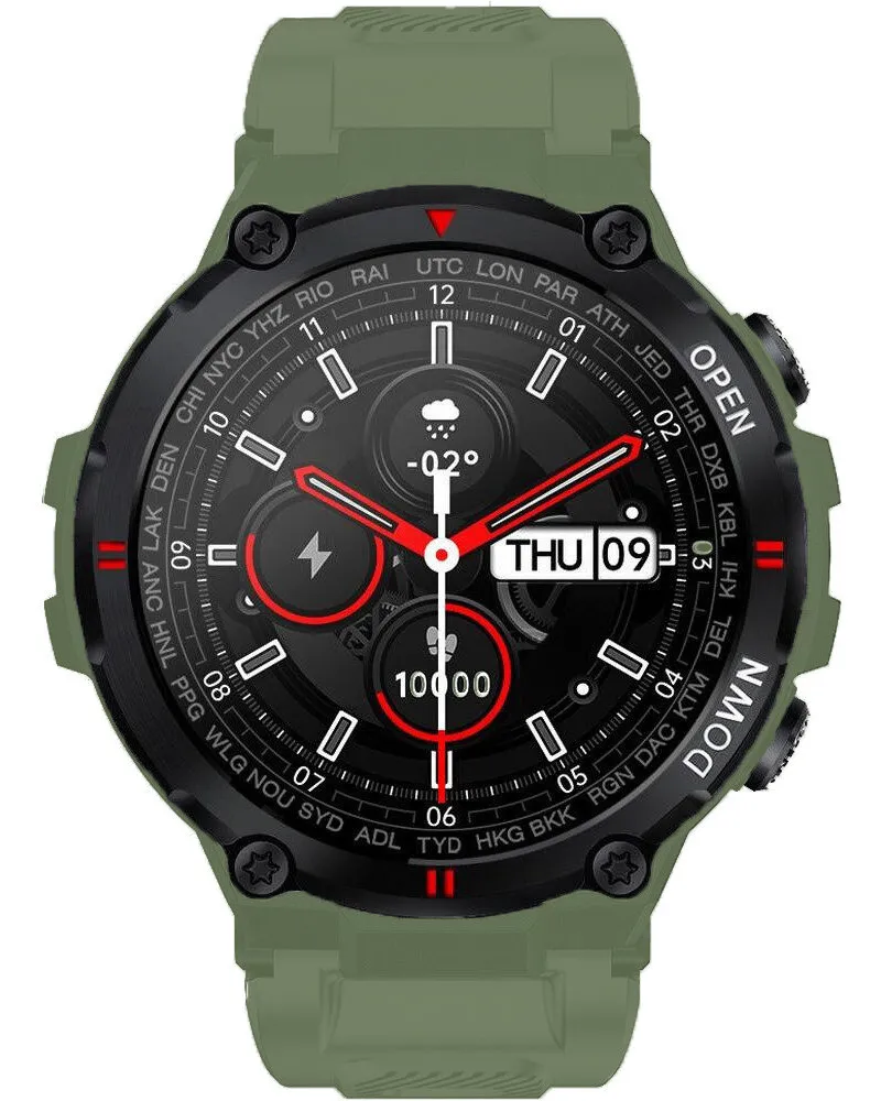 SMARTWATCH MĘSKI GRAVITY GT7-3 - WYKONYWANIE POŁĄCZEŃ (sg016c)