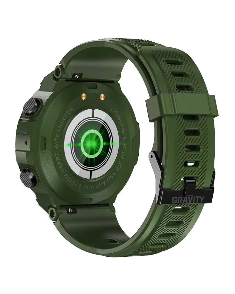 SMARTWATCH MĘSKI GRAVITY GT7-3 - WYKONYWANIE POŁĄCZEŃ (sg016c)