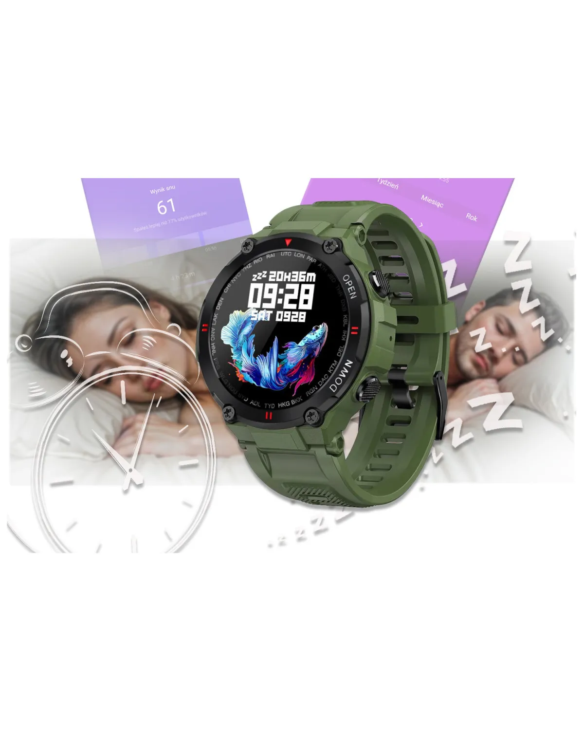 SMARTWATCH MĘSKI GRAVITY GT7-3 - WYKONYWANIE POŁĄCZEŃ (sg016c)