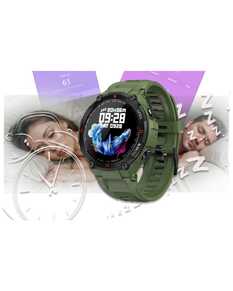 SMARTWATCH MĘSKI GRAVITY GT7-3 - WYKONYWANIE POŁĄCZEŃ (sg016c)