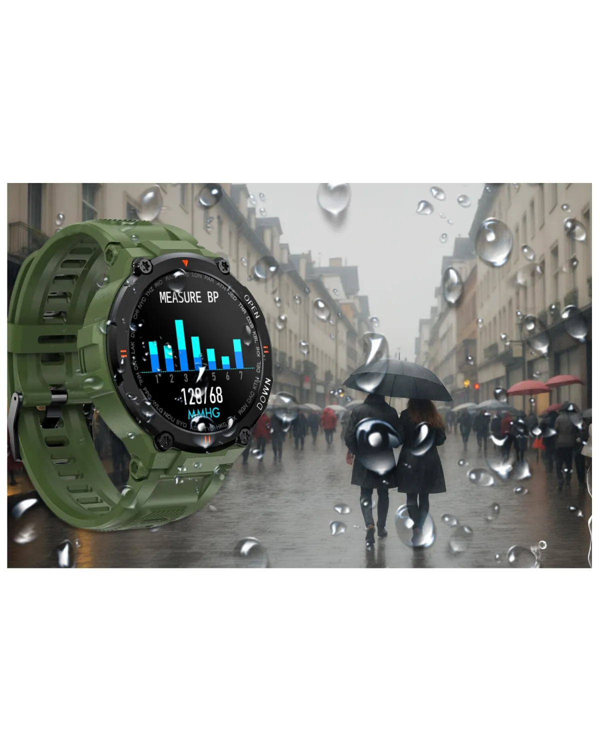 SMARTWATCH MĘSKI GRAVITY GT7-3 - WYKONYWANIE POŁĄCZEŃ (sg016c)