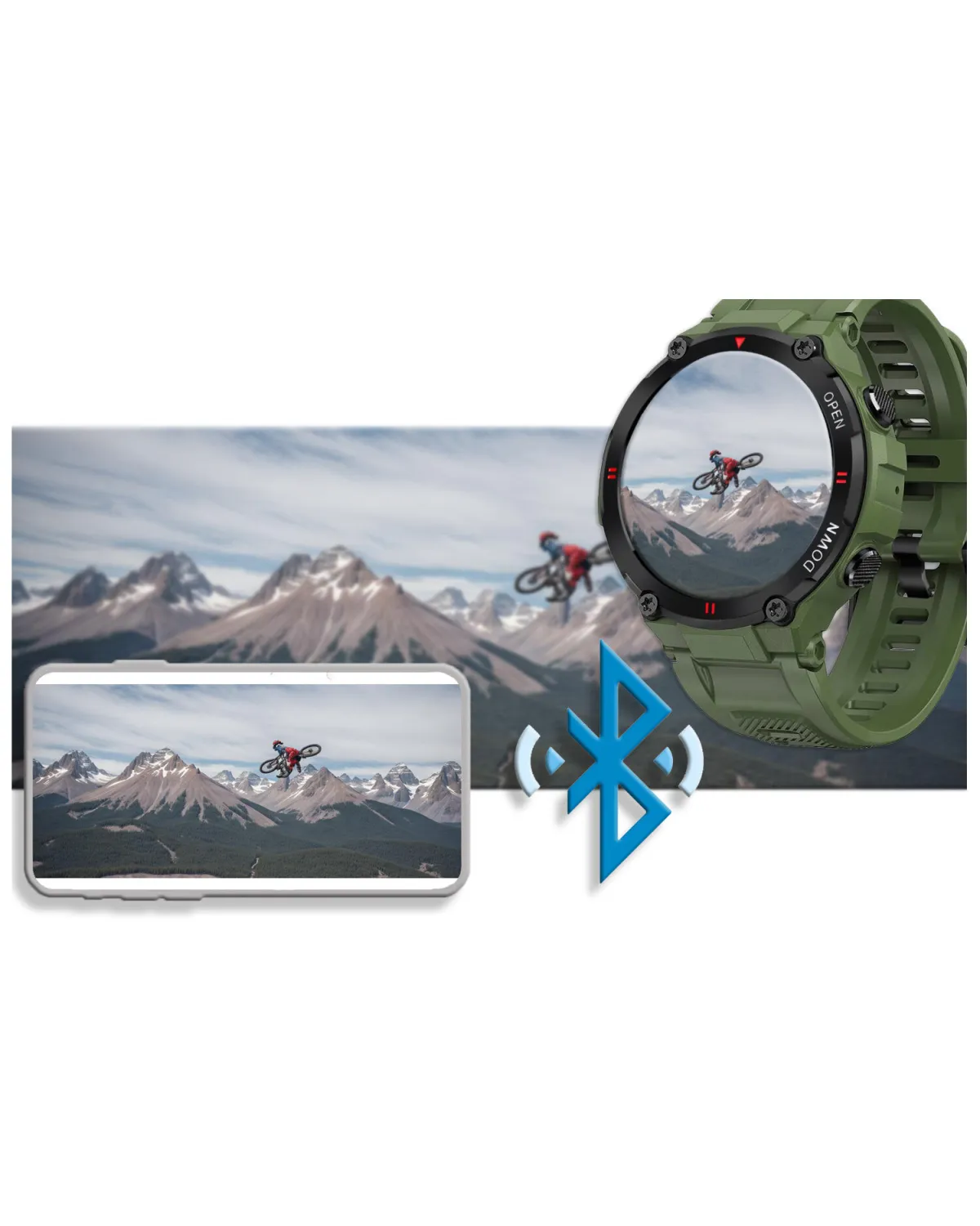 SMARTWATCH MĘSKI GRAVITY GT7-3 - WYKONYWANIE POŁĄCZEŃ (sg016c)