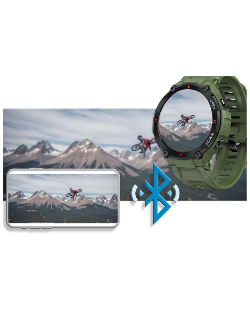 SMARTWATCH MĘSKI GRAVITY GT7-3 - WYKONYWANIE POŁĄCZEŃ (sg016c)