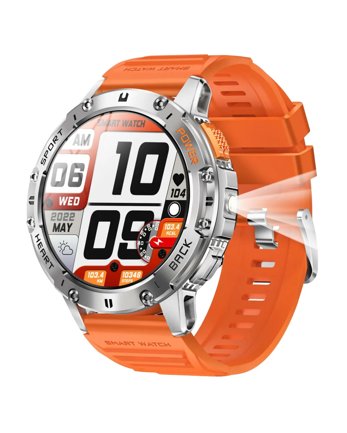 SMARTWATCH MĘSKI GRAVITY GT22-4 - AMOLED, DODATKOWY PASEK (sg030d)