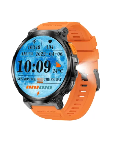 SMARTWATCH MĘSKI GRAVITY GT23-3 - LATARKA, DODATKOWY PASEK  (sg031c)