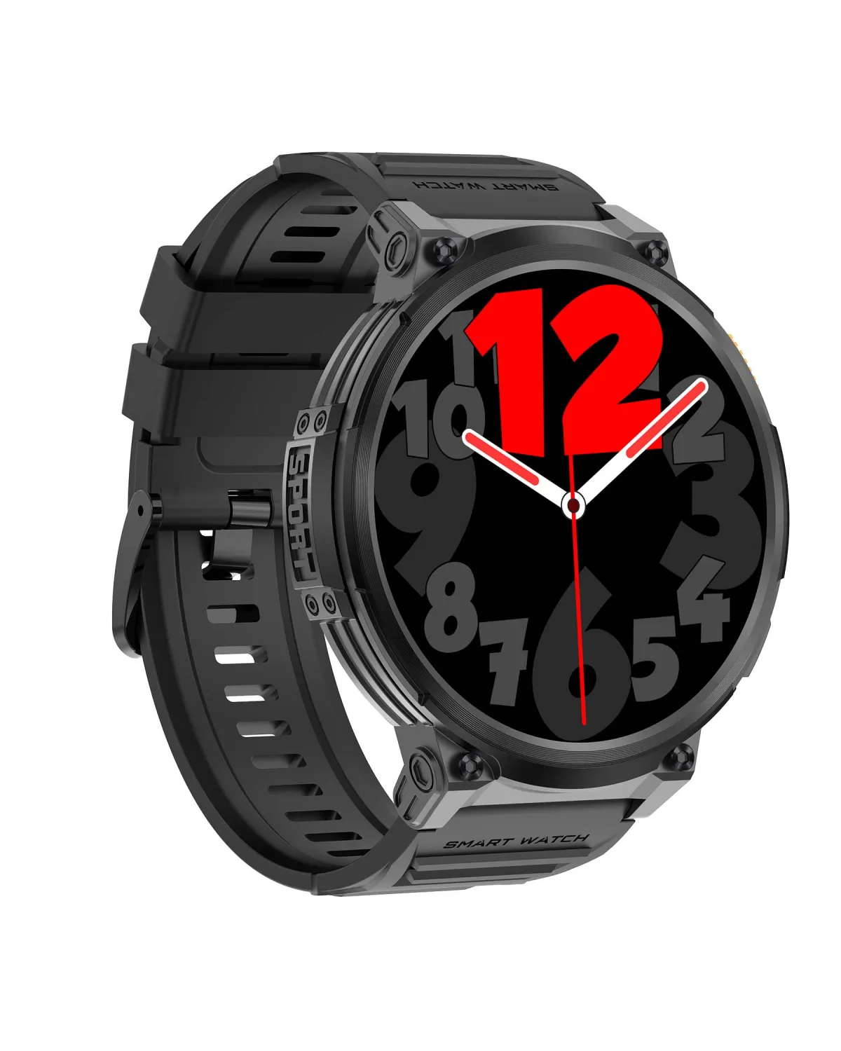 SMARTWATCH MĘSKI GRAVITY GT23-5 - LATARKA, DODATKOWY PASEK  (sg031e)