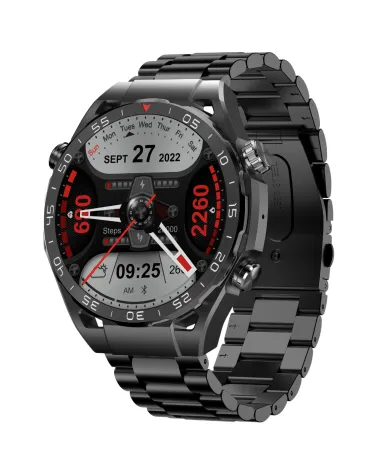 SMARTWATCH MĘSKI GRAVITY GT13-1 - DODATKOWY PASEK (sg028a)