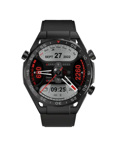 SMARTWATCH MĘSKI GRAVITY GT13-1 - DODATKOWY PASEK (sg028a)