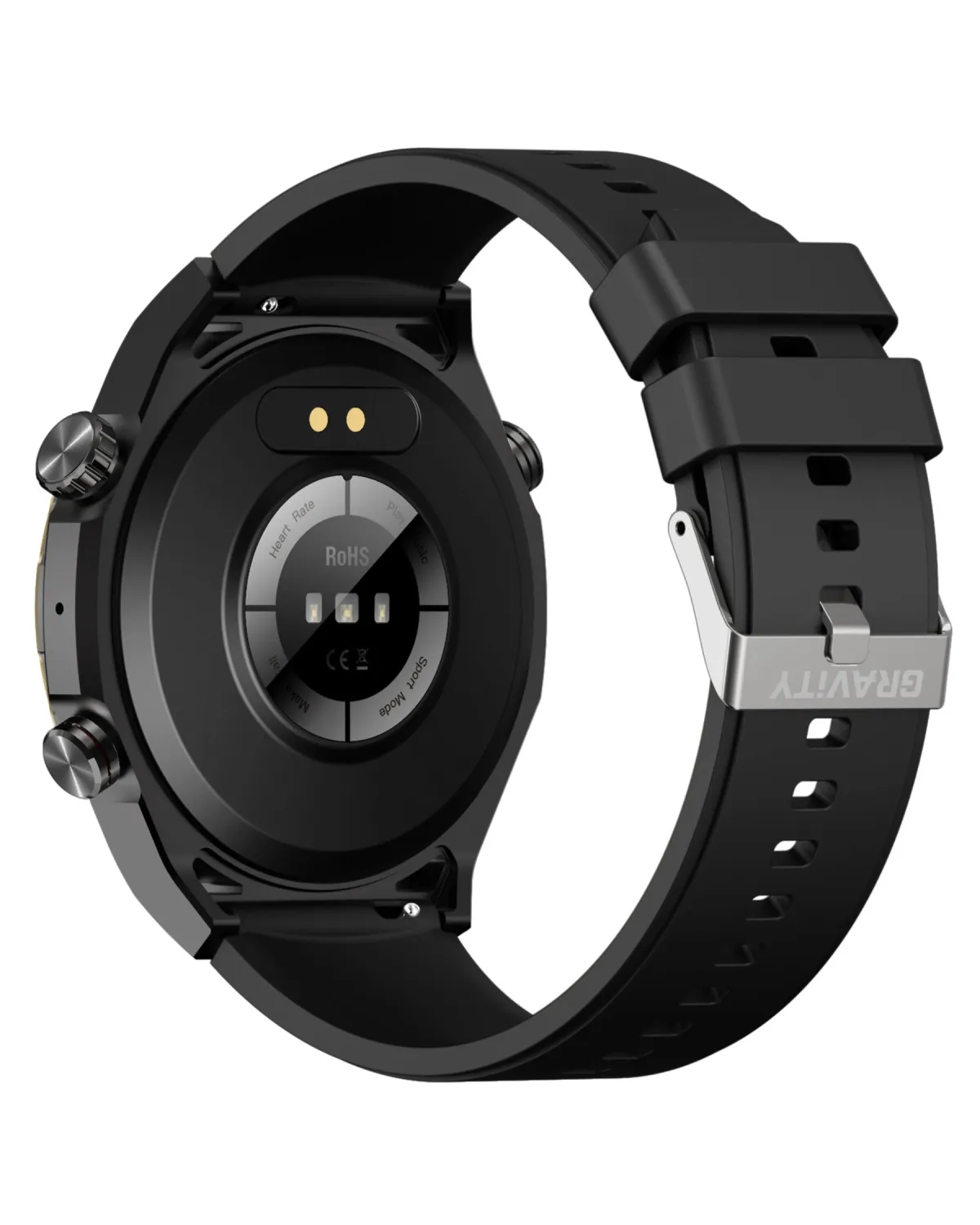 SMARTWATCH MĘSKI GRAVITY GT13-1 - DODATKOWY PASEK (sg028a)