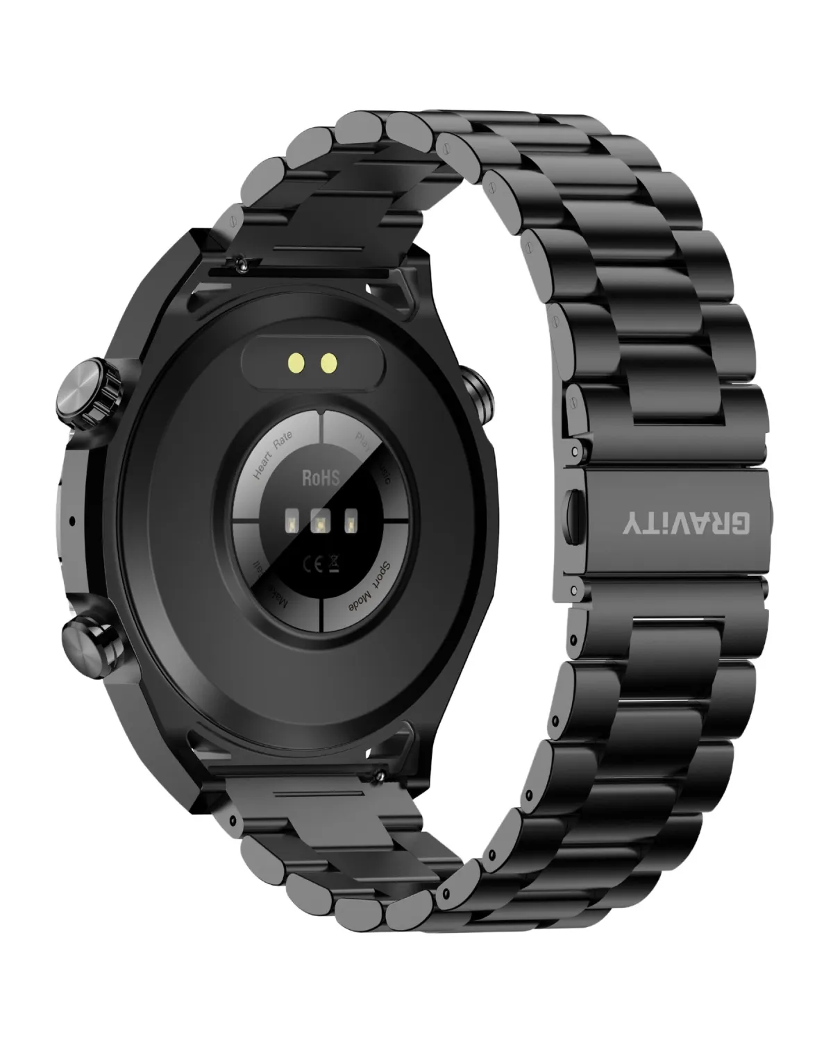 SMARTWATCH MĘSKI GRAVITY GT13-1 - DODATKOWY PASEK (sg028a)