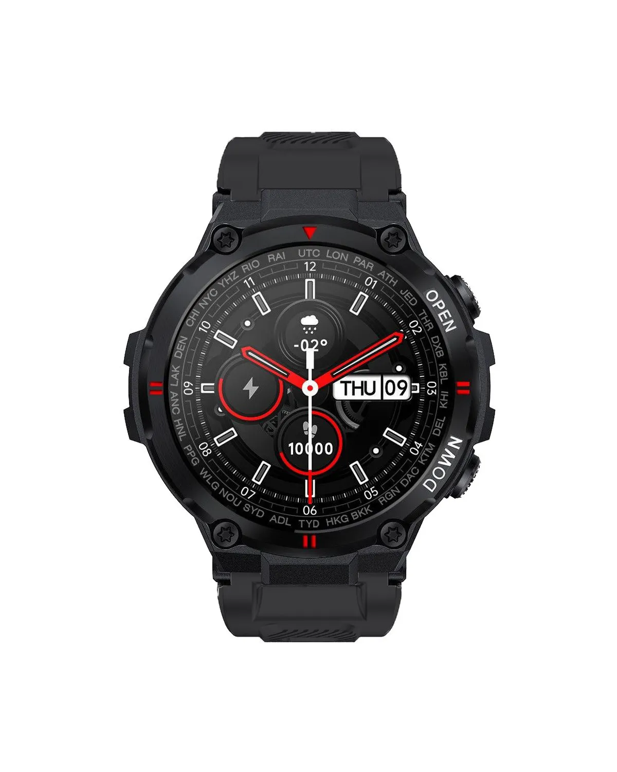 SMARTWATCH MĘSKI GRAVITY GT7-1 - WYKONYWANIE POŁĄCZEŃ (sg016a)