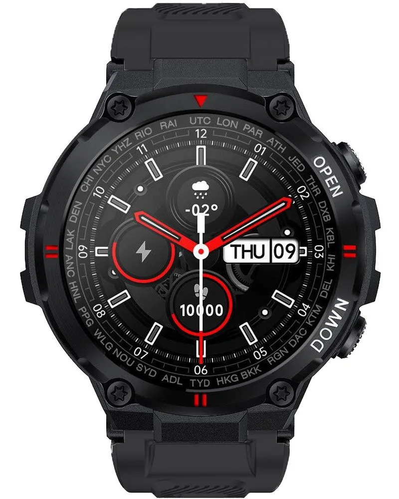 SMARTWATCH MĘSKI GRAVITY GT7-1 - WYKONYWANIE POŁĄCZEŃ (sg016a)