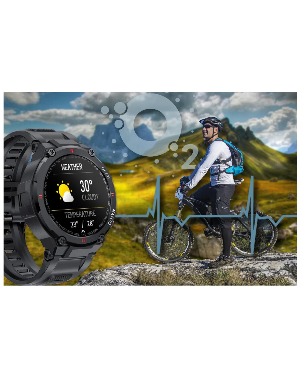 SMARTWATCH MĘSKI GRAVITY GT7-1 - WYKONYWANIE POŁĄCZEŃ (sg016a)
