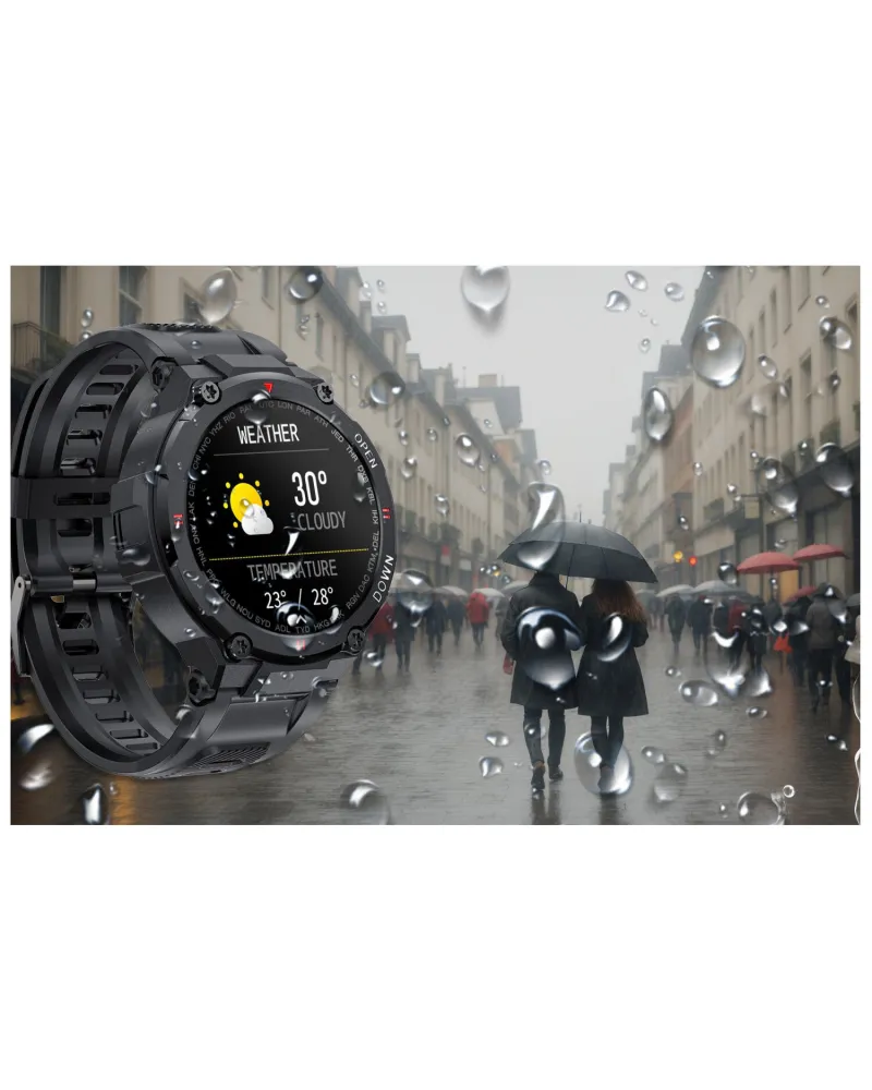 SMARTWATCH MĘSKI GRAVITY GT7-1 - WYKONYWANIE POŁĄCZEŃ (sg016a)