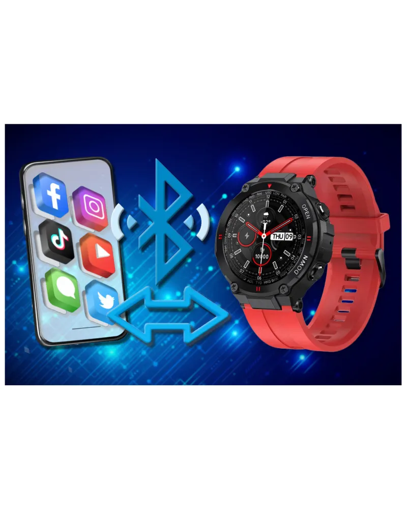 SMARTWATCH MĘSKI GRAVITY GT7-5 - WYKONYWANIE POŁĄCZEŃ (sg016e) SMARTWATCH MĘSKI GRAVITY GT7-5 - WYKONYWANIE POŁĄCZEŃ (sg016e)