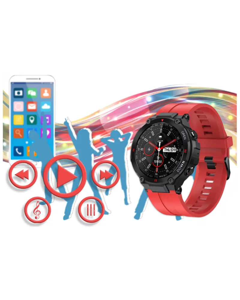 SMARTWATCH MĘSKI GRAVITY GT7-5 - WYKONYWANIE POŁĄCZEŃ (sg016e) SMARTWATCH MĘSKI GRAVITY GT7-5 - WYKONYWANIE POŁĄCZEŃ (sg016e)