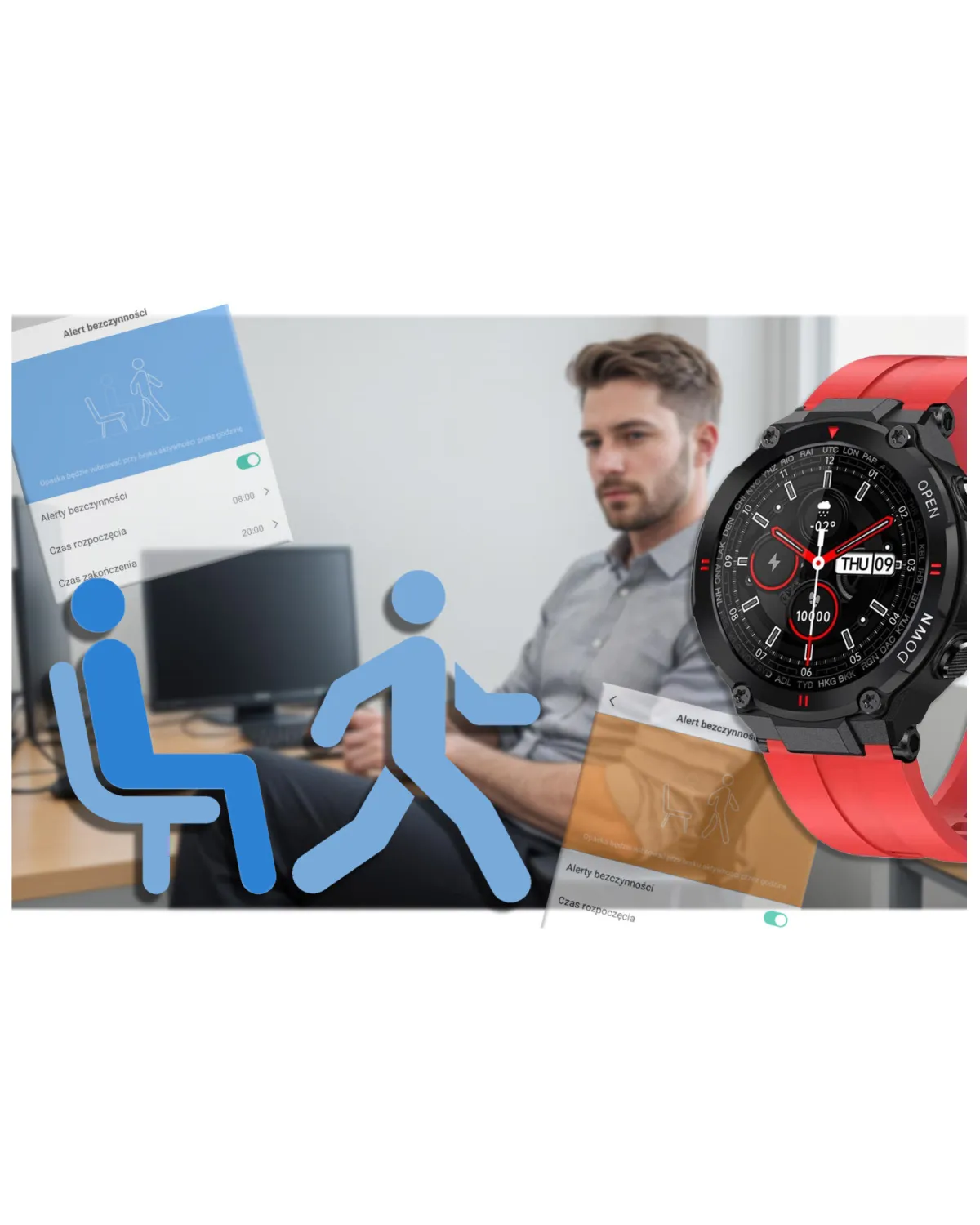 SMARTWATCH MĘSKI GRAVITY GT7-5 - WYKONYWANIE POŁĄCZEŃ (sg016e) SMARTWATCH MĘSKI GRAVITY GT7-5 - WYKONYWANIE POŁĄCZEŃ (sg016e)