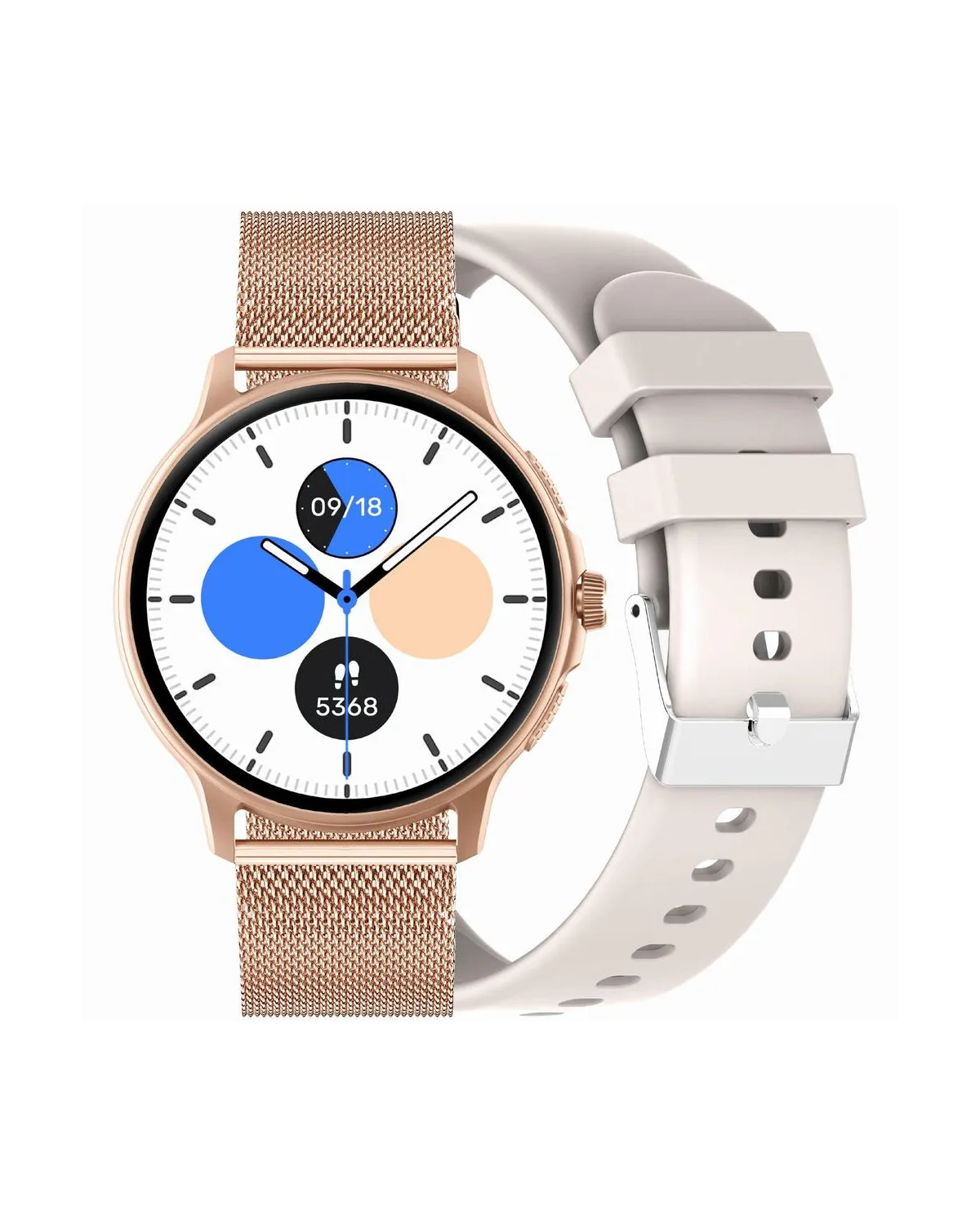 SMARTWATCH UNISEX GRAVITY GT12-5 - ROZMOWY BLUETOOTH, DODATKOWY PASEK (sg035e)