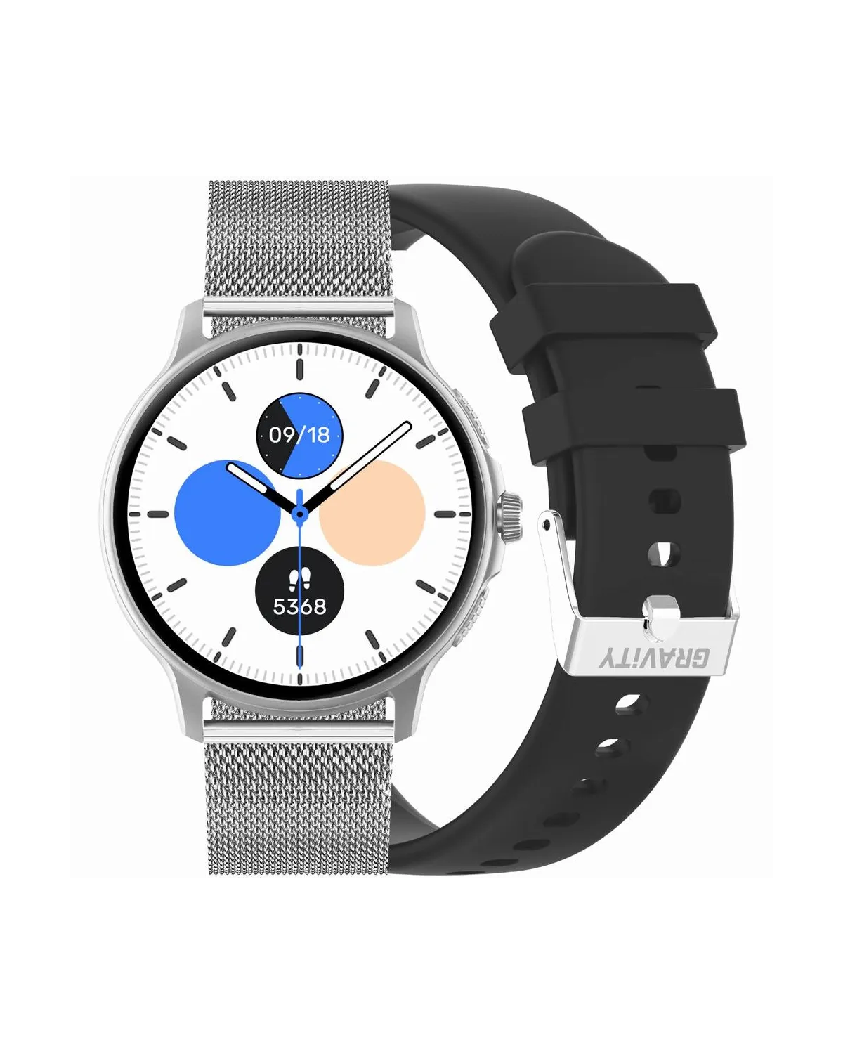 SMARTWATCH UNISEX GRAVITY GT12-7 - ROZMOWY BLUETOOTH, DODATKOWY PASEK (sg035g) SMARTWATCH UNISEX GRAVITY GT12-7 - ROZMOWY BLUETOOTH, DODATKOWY PASEK (sg035g)