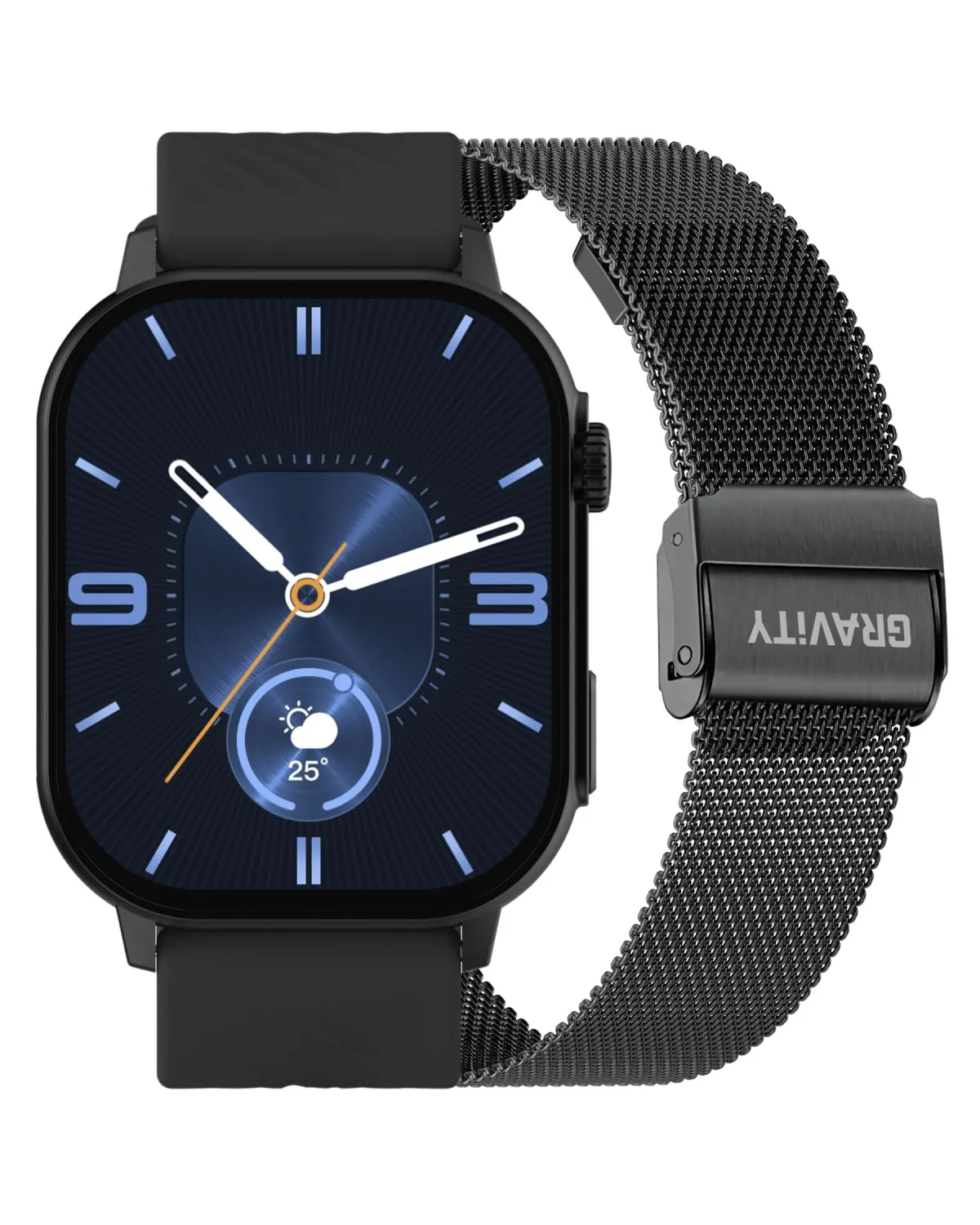 SMARTWATCH UNISEX GRAVITY GT15-1 - ROZMOWY BLUETOOTH, DODATKOWY PASEK (sg029a) SMARTWATCH UNISEX GRAVITY GT15-1 - ROZMOWY BLUETOOTH, DODATKOWY PASEK (sg029a)
