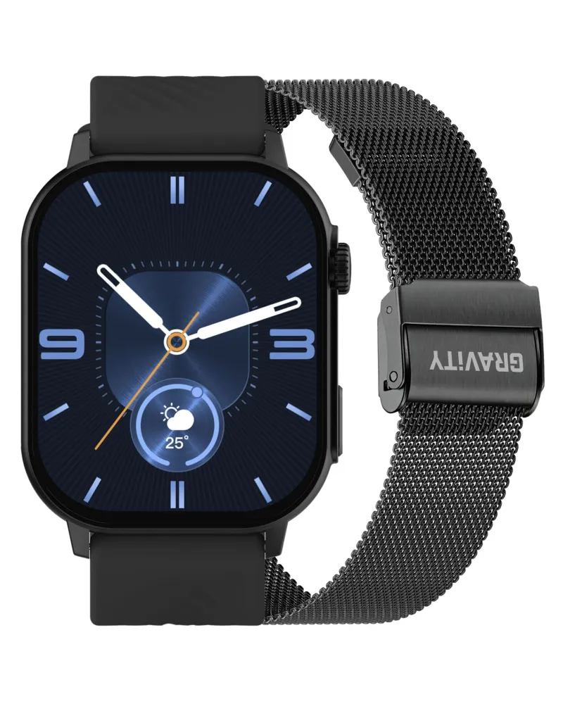 SMARTWATCH UNISEX GRAVITY GT15-1 - ROZMOWY BLUETOOTH, DODATKOWY PASEK (sg029a) SMARTWATCH UNISEX GRAVITY GT15-1 - ROZMOWY BLUETOOTH, DODATKOWY PASEK (sg029a)