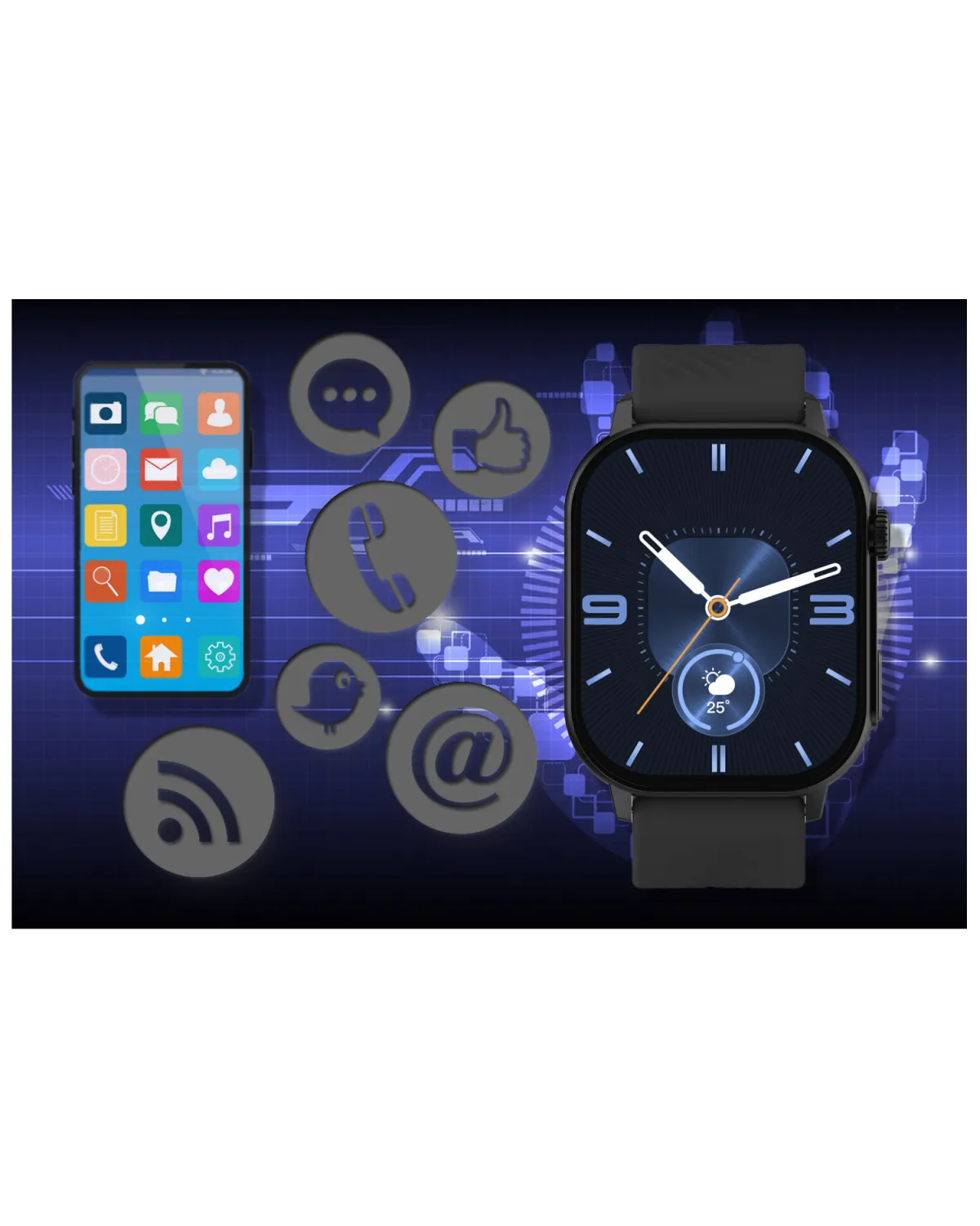 SMARTWATCH UNISEX GRAVITY GT15-1 - ROZMOWY BLUETOOTH, DODATKOWY PASEK (sg029a) SMARTWATCH UNISEX GRAVITY GT15-1 - ROZMOWY BLUETOOTH, DODATKOWY PASEK (sg029a)