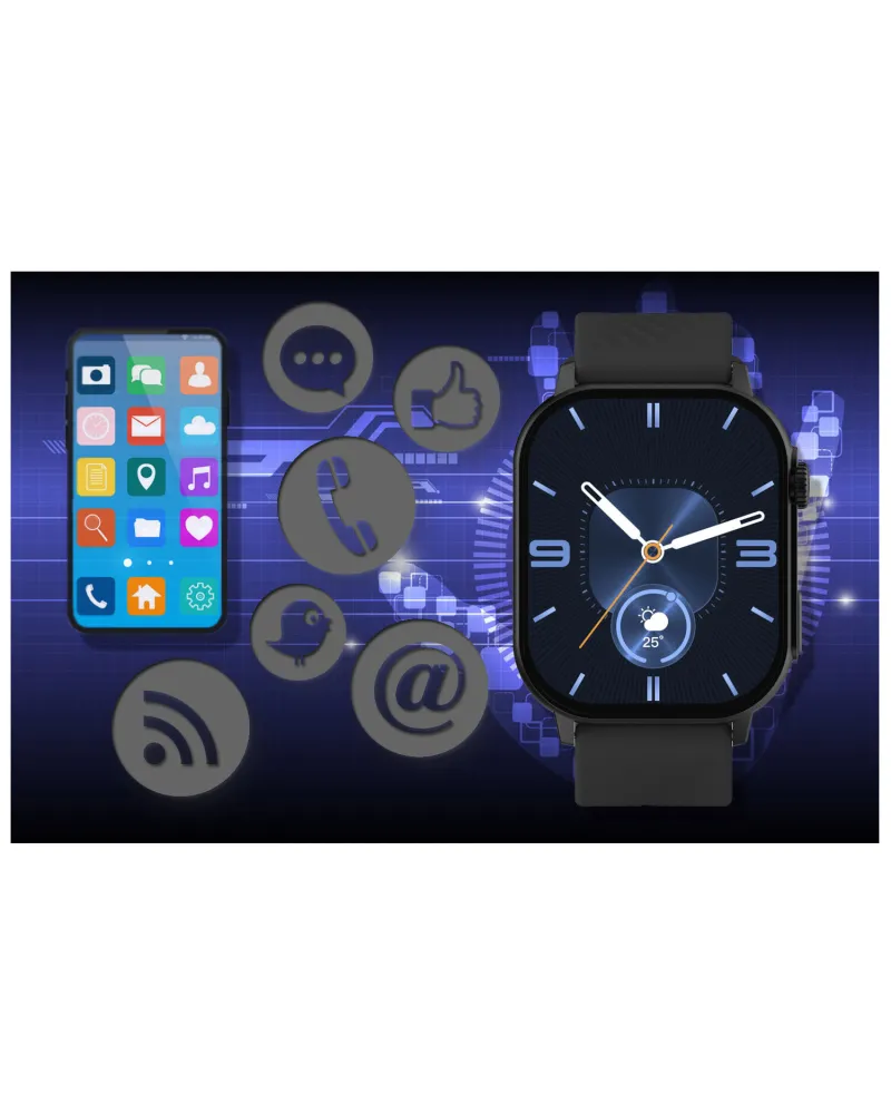 SMARTWATCH UNISEX GRAVITY GT15-1 - ROZMOWY BLUETOOTH, DODATKOWY PASEK (sg029a) SMARTWATCH UNISEX GRAVITY GT15-1 - ROZMOWY BLUETOOTH, DODATKOWY PASEK (sg029a)