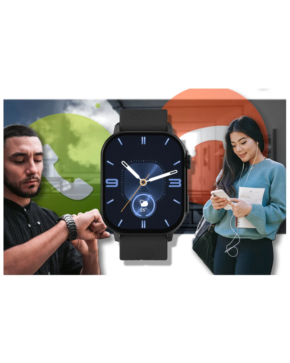 SMARTWATCH UNISEX GRAVITY GT15-1 - ROZMOWY BLUETOOTH, DODATKOWY PASEK (sg029a) SMARTWATCH UNISEX GRAVITY GT15-1 - ROZMOWY BLUETOOTH, DODATKOWY PASEK (sg029a)