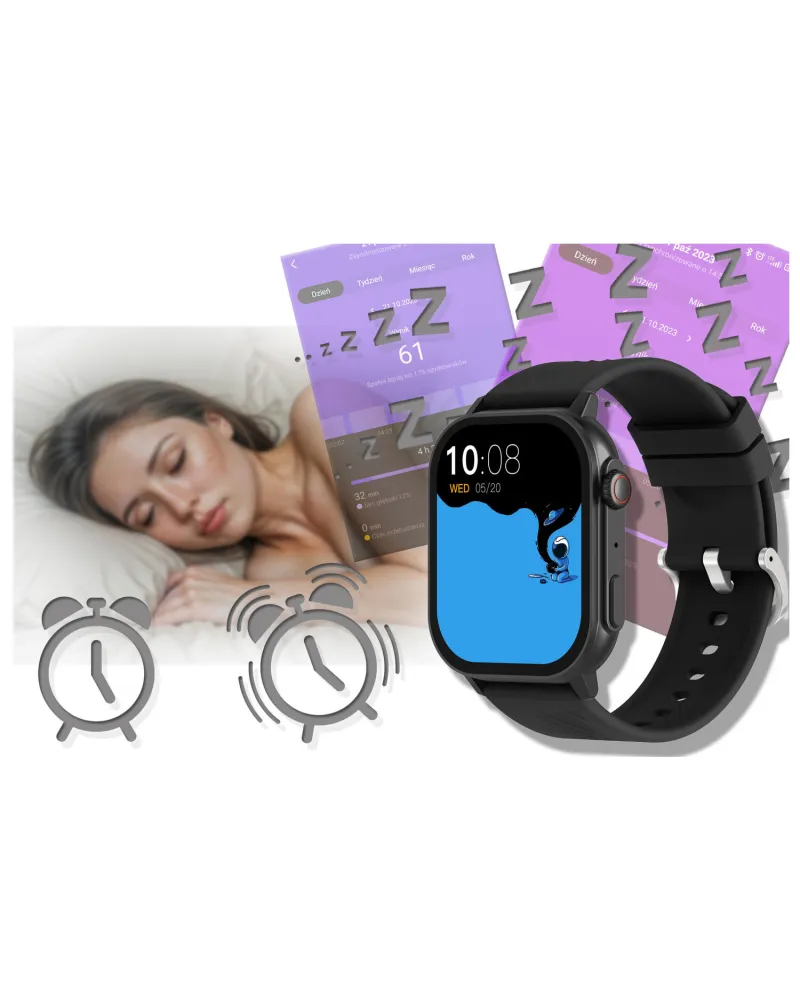 SMARTWATCH UNISEX GRAVITY GT15-1 - ROZMOWY BLUETOOTH, DODATKOWY PASEK (sg029a) SMARTWATCH UNISEX GRAVITY GT15-1 - ROZMOWY BLUETOOTH, DODATKOWY PASEK (sg029a)