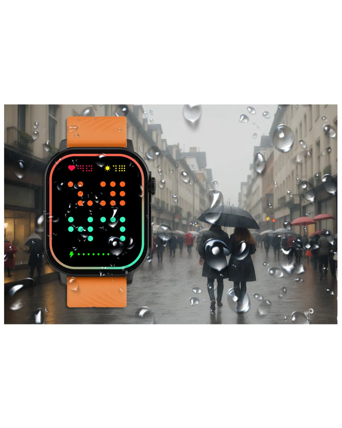 SMARTWATCH UNISEX GRAVITY GT15-2 - ROZMOWY BLUETOOTH, DODATKOWY PASEK (sg029b)