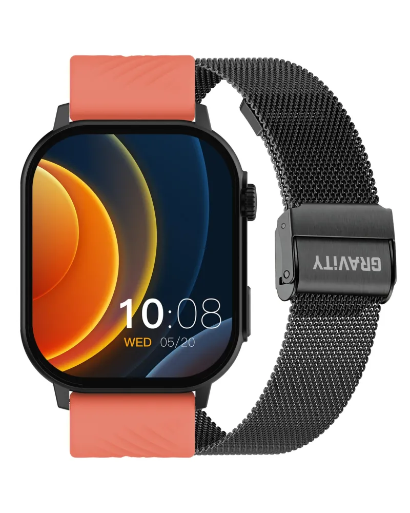 SMARTWATCH UNISEX GRAVITY GT15-3 - ROZMOWY BLUETOOTH, DODATKOWY PASEK (sg029c) SMARTWATCH UNISEX GRAVITY GT15-3 - ROZMOWY BLUETOOTH, DODATKOWY PASEK (sg029c)