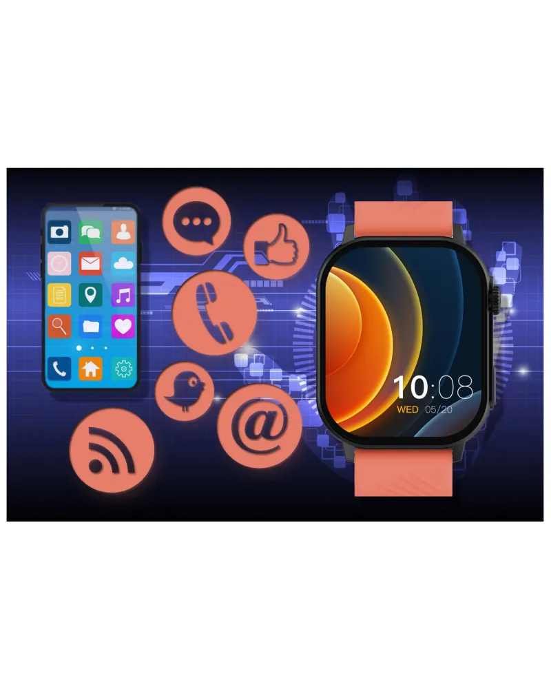 SMARTWATCH UNISEX GRAVITY GT15-3 - ROZMOWY BLUETOOTH, DODATKOWY PASEK (sg029c) SMARTWATCH UNISEX GRAVITY GT15-3 - ROZMOWY BLUETOOTH, DODATKOWY PASEK (sg029c)