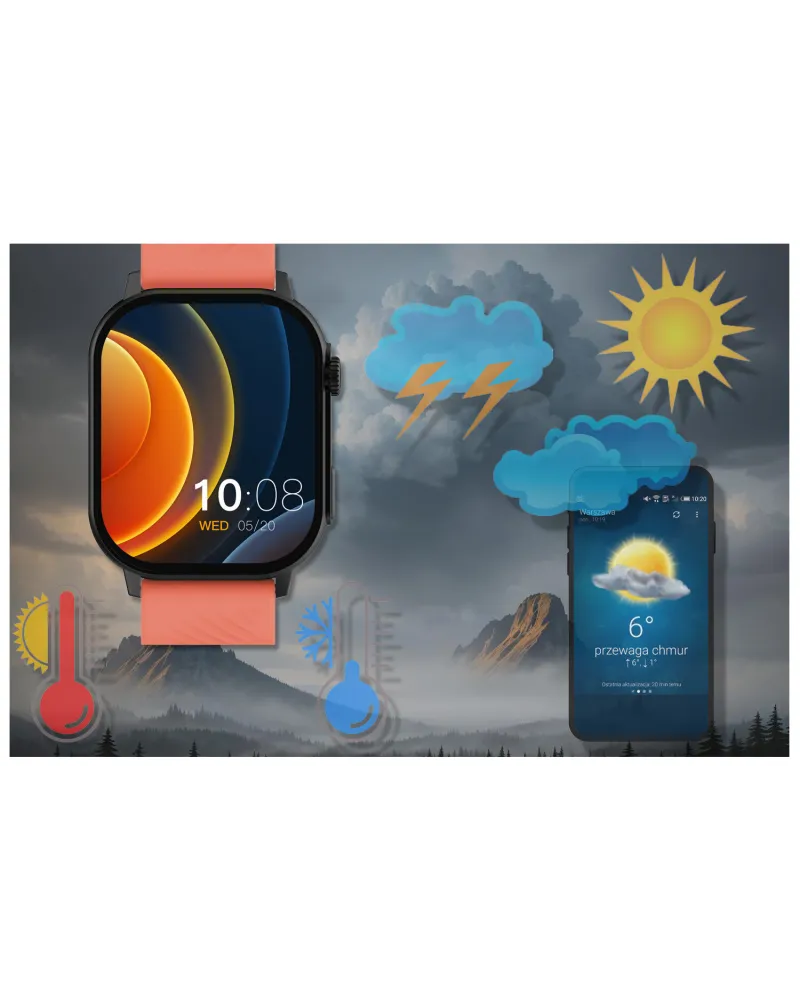 SMARTWATCH UNISEX GRAVITY GT15-3 - ROZMOWY BLUETOOTH, DODATKOWY PASEK (sg029c) SMARTWATCH UNISEX GRAVITY GT15-3 - ROZMOWY BLUETOOTH, DODATKOWY PASEK (sg029c)
